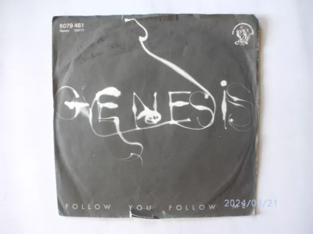 7" Single : Genesis Follow you follow me
