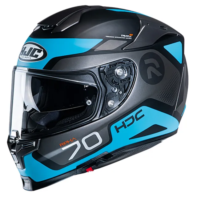 HJC RPHA 70 Shuky Blue MC4SF Motorcycle Motorbike Full Face Helmet Free Pinlock