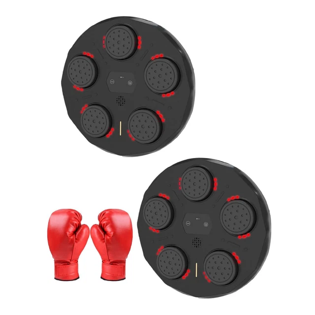 Machine De Boxe Musicale Vmxlso – Bluetooth, 3 Vitesses, Avec Gants, Pour Enfants
