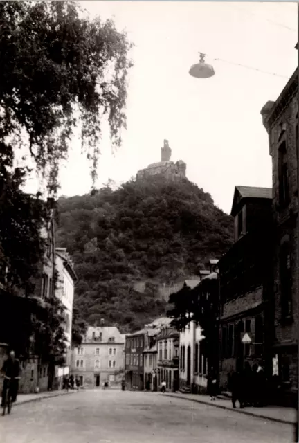 Allemagne, Braubach, château de Marksburg, 1946 Vintage silver print Tirage ar