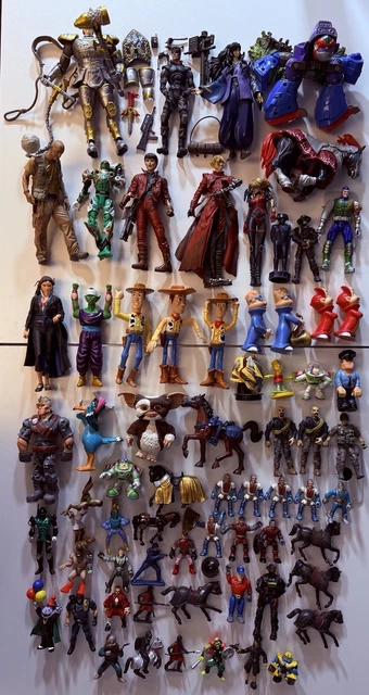 VINTAGE RARE RANDOM Mixed Variety Lot 50 Toys Action Figure Toy Story ...
