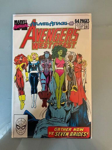 West Coast Avengers Annual #4 - Marvel Comics - Combine Shipping
