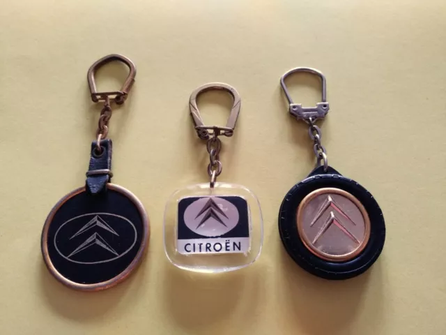 Porte clés Citroën années 1960 - 1980. Garage de Frotey les Vesoul