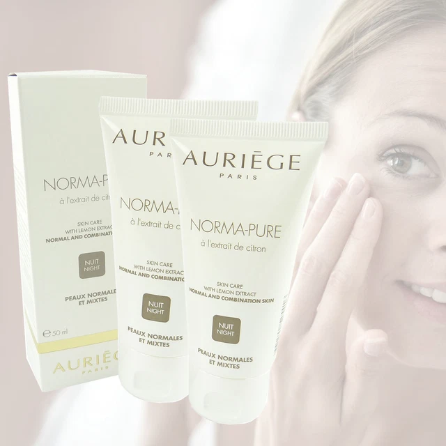 Auriege Paris Norma Pure crema cura notte pelle normale MULTIPACK 2x50 ml