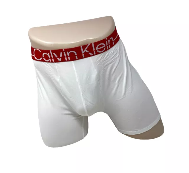 Calvin Klein Underwear Men Boxer Brief 3 Pack Microfiber Pro Fit White NB3701100