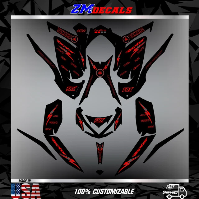Yamaha Raptor 700 700R graphics kit 2013 2018 2020 to 2026 decals stickers atv - Customize - Motorcycle - Graphic - México