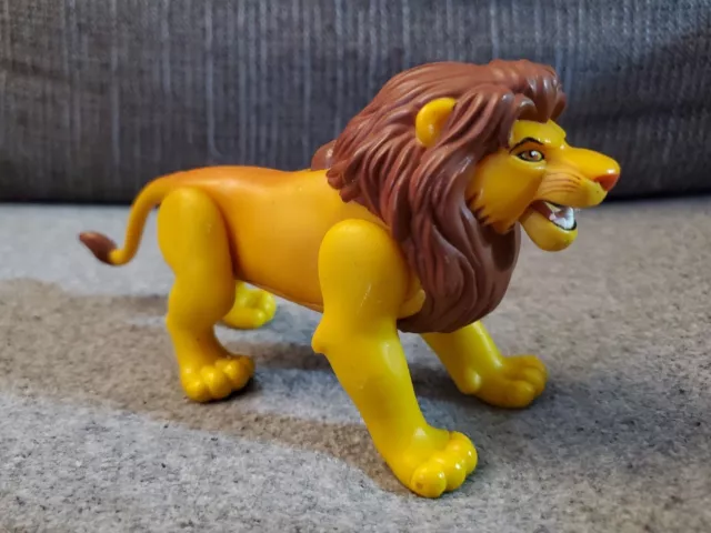 Vintage DISNEY LION KING Adult SIMBA Battle/Fighting Action Figure 1994 Mattel