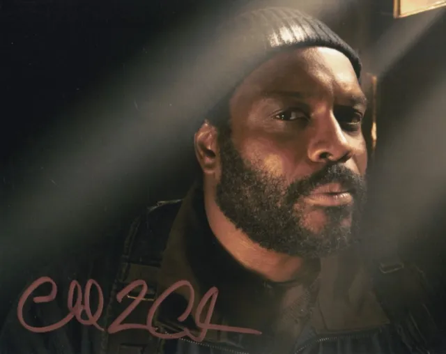 CHAD COLEMAN signed Autogramm 20x25cm THE WALKING DEAD in Person autograph COA