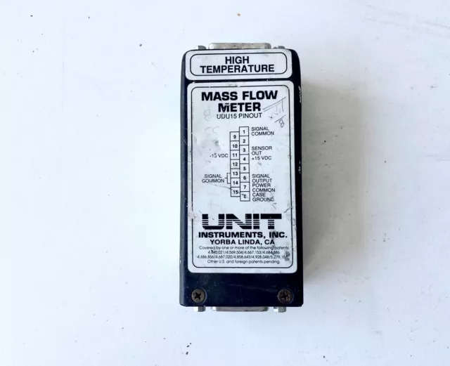 Unit UFM-9150 Mass Flow Meter 6 SLM HE