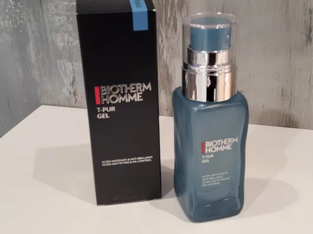 Biotherm Homme T-Pur Gel Intensiv Mattierendes Anti-Glanz Gel 50 ml NEU