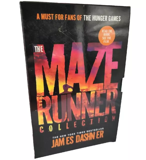 The Maze Runner (books 1-4) by James Dashner, Paperback