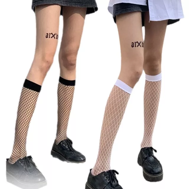 Women Stockings Fashion Girl Fishnet Thigh Socks Net Socks