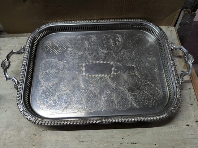 B&W EPNS - Plat de service - Métal argenté - Catawiki