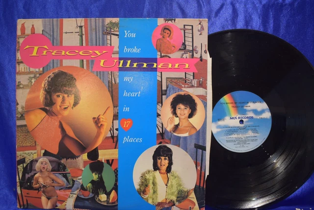 TRACEY ULLMAN YOU Broke My Heart in 17 Places LP $6.83