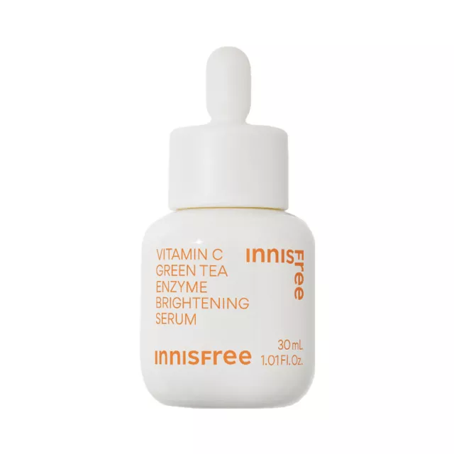 [INNISFREE] Vitamin C Green Tea Enzyme Brightening Serum - 30ml / Free Gift