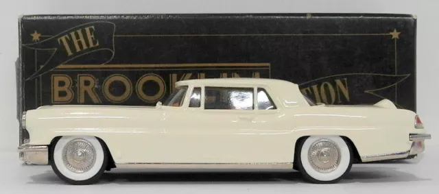 Brooklin 1/43 Scale BRK11A 001  - 1957 Lincoln Continental MK II Cream