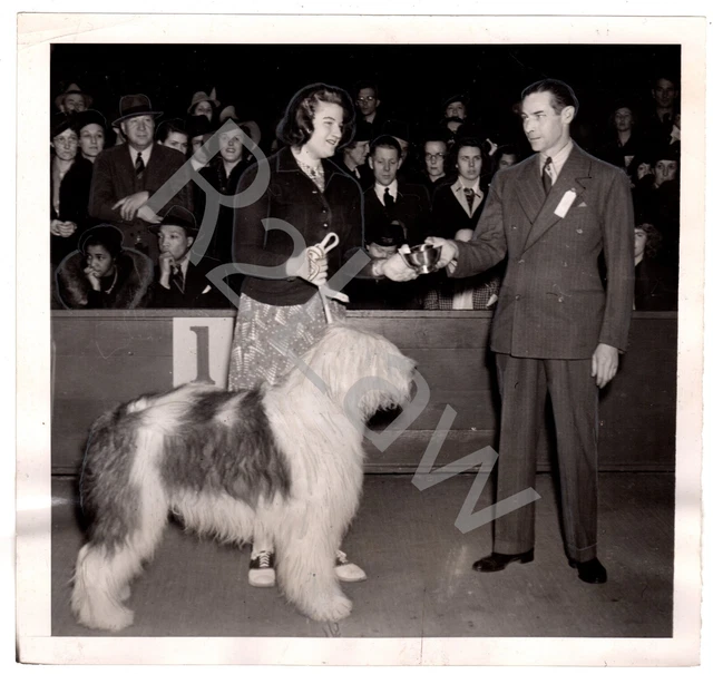 1939 Press Photo of Westminster of Children's Handling Class Winner with Owner