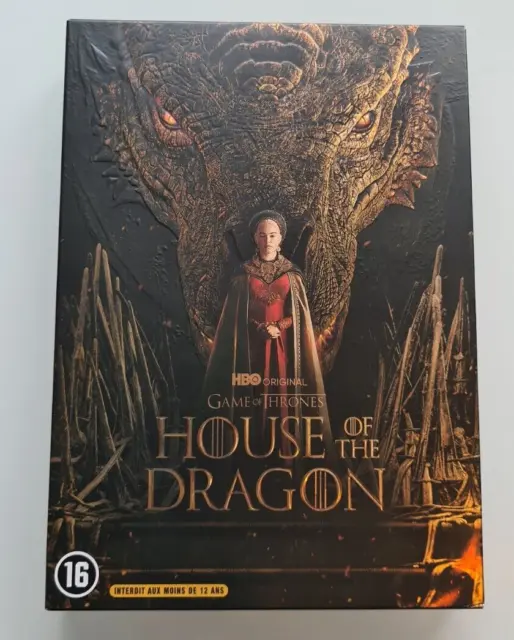HOUSE OF the DRAGON intégrale SAISON 1 FR 5 DVD (no Game Of Thrones) HBO