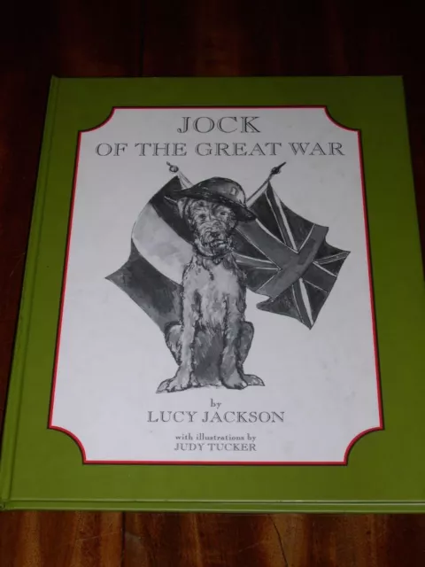 Rare Irish Terrier Dog Story Book 1St 1994 "Jock" By Lucy Jackson