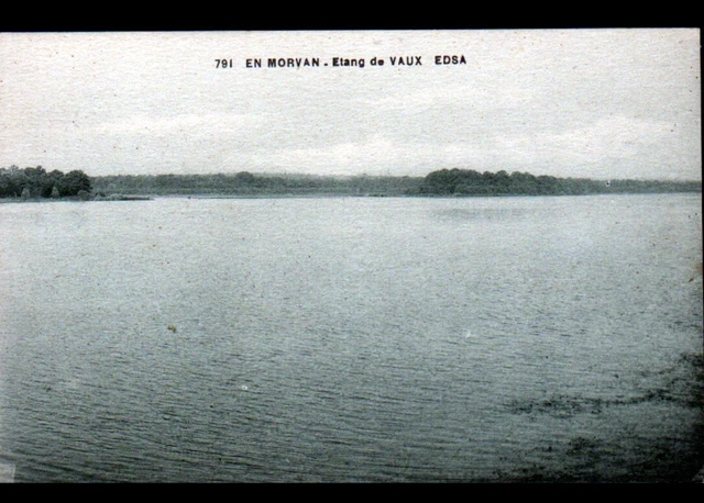 ETANG de VAUX (58) cliché période 1940-1950