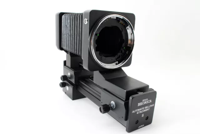 【RARO NUEVO COMO NUEVO】 Accesorio de fuelle automático Bronica S para Macro SQ A AI Japón 3