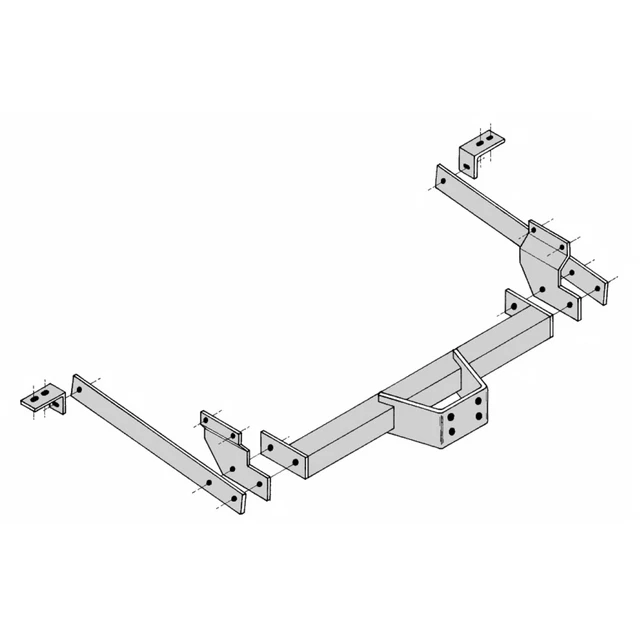 PCT TOWBAR FOR Renault Master FWD Chassis Cab 19982010 Flange Tow