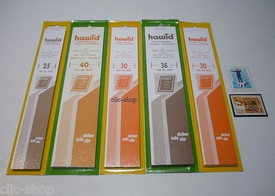 Hawid SAFE HAWID STRISCE PER FRANCOBOLLI A SCELTA TRASPARENTE 