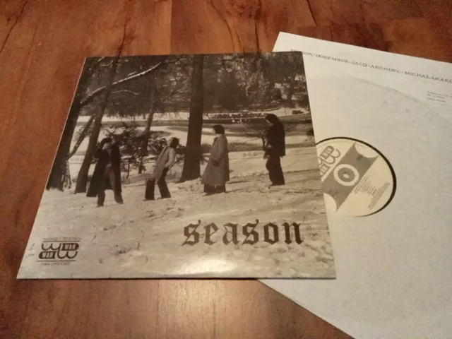 Lp Season French Psych Folk Rock Wah Wah Records 2014 Exc /Nm- 33 Tours