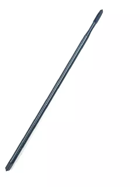 M4 X 0.7 X 6" Long D4 Plug 2 Flute Spiral Point Pulley Tap Black Osg 1111800301