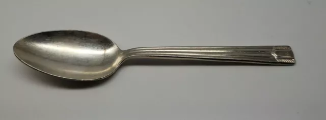 United Airlines Silver Plate Spoon Vintage International Silver Co