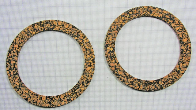 Guarnizione coperchio serbatoio 55x71x3 mm 2 pezzi - pompa acqua Sachs Stamo guarnizione tappo carburante