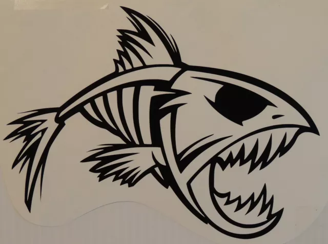 Tribal Fish Sticker/Decal windsurfing/kitesurfing/surfing use