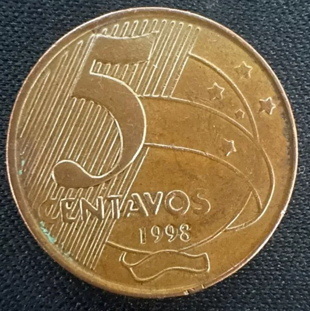 Brasilien Münze 5 Centavos wählen Sie unter dem Jahrgängen 1998 bis 2011 Box 9