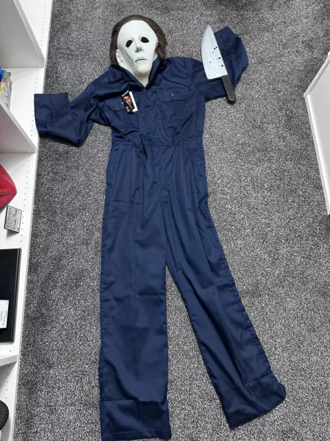 HALLOWEEN 1978 MICHAEL MYERS MASK (Trick or Treat Studios) And Boiler Suit