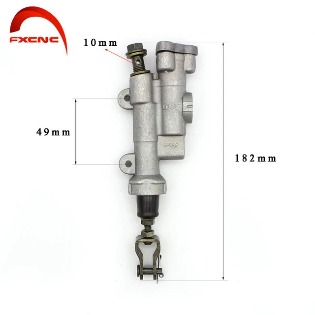 CNC Rear Brake Master Cylinder Pump For Honda CR125 2002-2007 CRF150 2008-2014