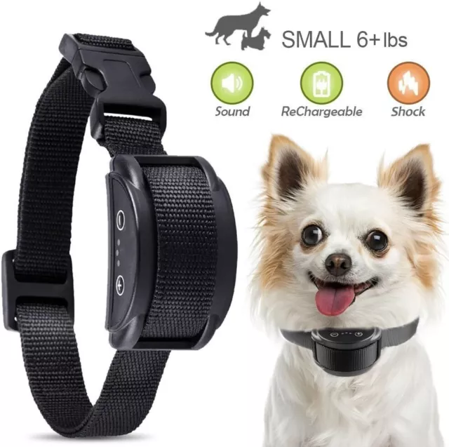 Cooligg New Upgraded Rechargeable Dog Bark Collar and Anti-Barking with 5 Levels