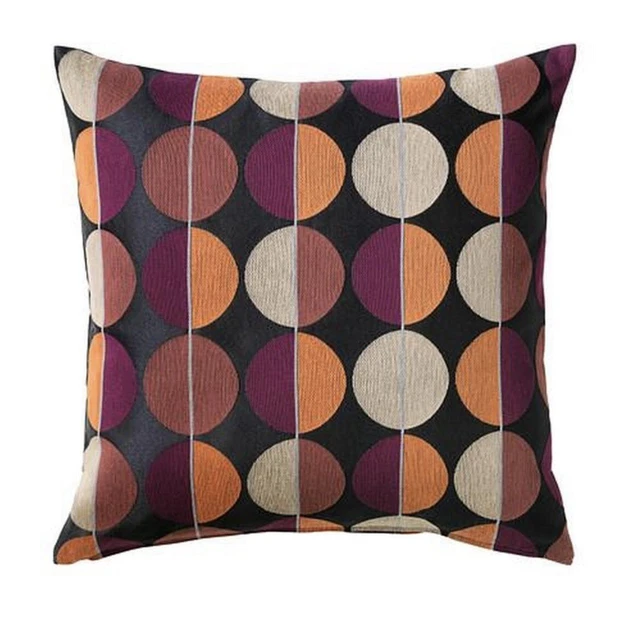 IKEA OTTIL Throw Pillow Slip Cover Sham Circles 20"x20" Geometric Circle NWOT
