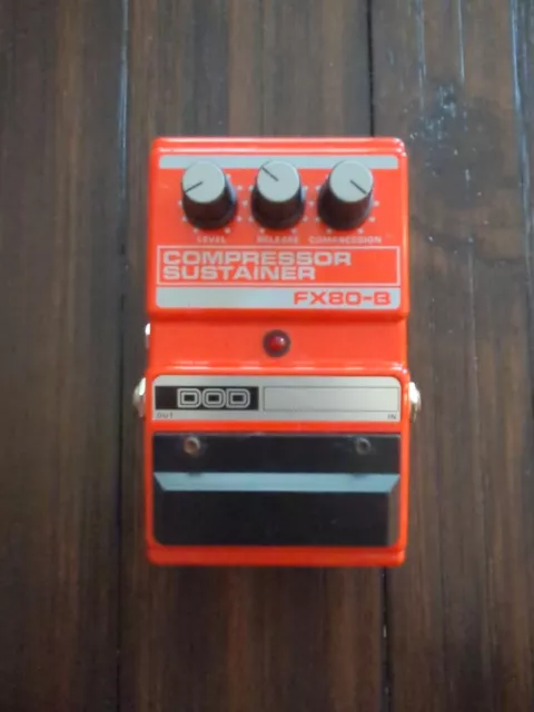 DOD FX80B Compressor Sustainer Guitar Pedal
