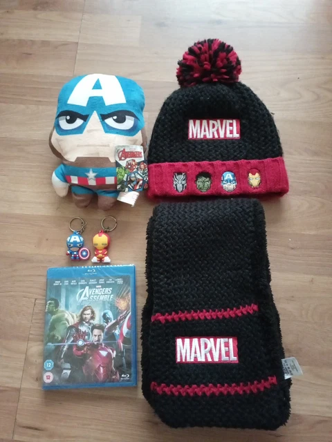 Set Invernale Spiderman Per Bambini - Berretto, Guanti, Scaldacollo, Taglia Unica, Licenza Ufficiale