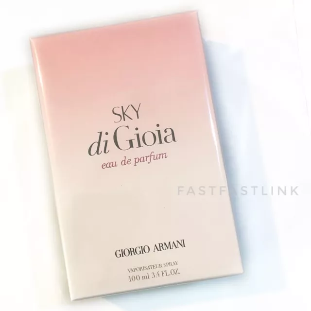 GIORGIO ARMANI SKY DI GIOIA 100ml EAU DE PARFUM SPRAY WOMENS PERFUME…GENUINE