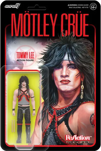 Motley Crue - Super7 - Motley Crue - ReAction Wv1 - Tommy Lee (Shout at the Devi