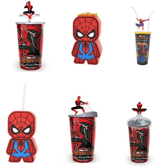 Spider-Man Topper Cup Far From Home Movie Cinemas Theatres Cup Popcorn bucket