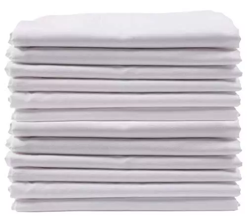 KAF Home Brushed Microfiber Pillow Cases Bulk Pack | Set of 12 Standard Queen