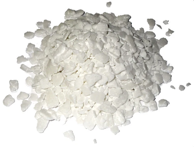 Cloruro de calcio, Agente descongelante, copos blancos, 100g-25kg