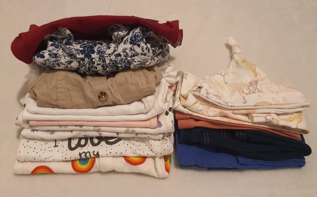 vestiti bambina pacchetto 3-6 mesi #74