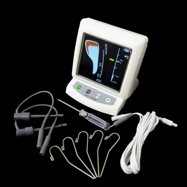 LCD Dental Endo Apex Locator Apical Root Canal Finder Meter Color Screen
