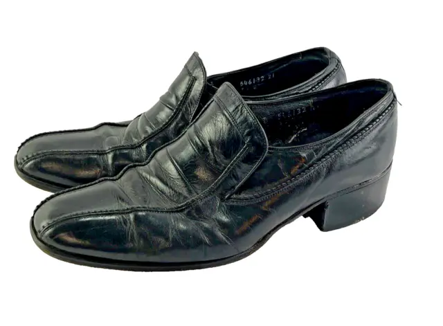 Florsheim Designer Collection Black Patent Leather Dress Shoes Mens 8.5