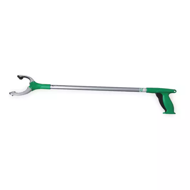 UNGER NT080 Trash Grabber,Aluminum,32-3/4" L 2NDR2