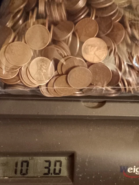 Lincoln wheat cent lot over 10 LBS pennies old house Wheat Penny Vintage coins