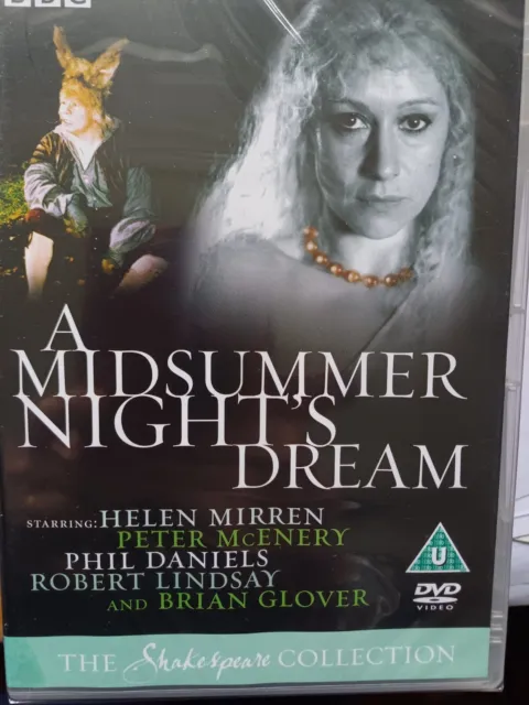 A Midsummer Night's Dream - BBC Shakespeare Collection SEALED Helen Mirren